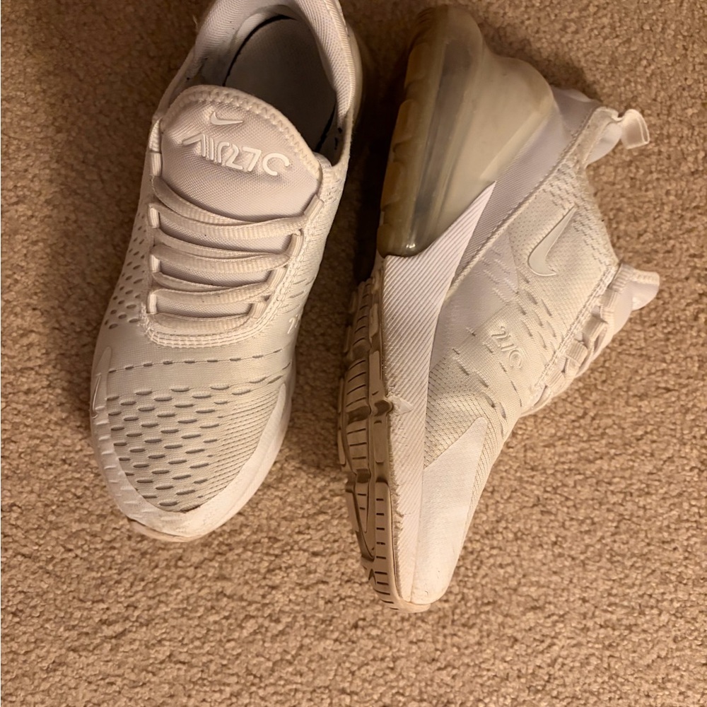 Nike Air Max 270 Cream Sneakers